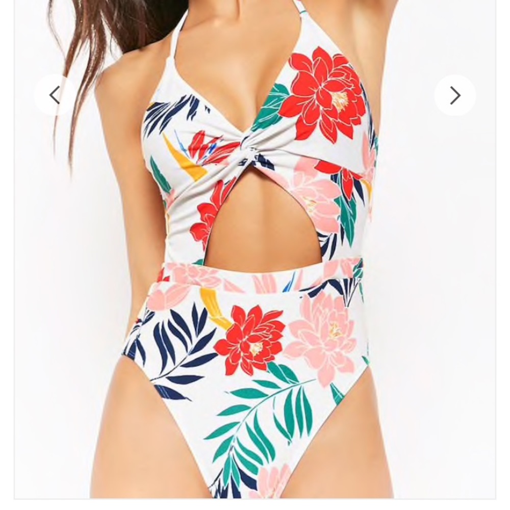 NEW Cut Out One Piece Swim Suit